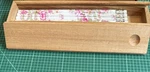 10 - Love Shack Fancy Pencils In Oil Rubbed Wooden Case!. Fixed Price $10.00.