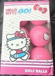 Sanrio Hello Kitty 6 Pink Golf Balls Set For Box. Fixed Price $29.95.