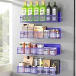 Magnetic Kitchen Organizer Set W/ Spice Racks Paper Towel Holder Utensil Caddy. Fixed Price $35.29.
