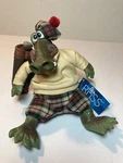 Russ Berrie Alligator Golf Figurine "al E. Gator" Highland Ridge W/ Tags 5.5. Fixed Price $12.50.