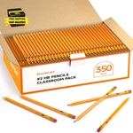 Wood-cased #2 Hb Pencils, 350 Pack Sharpened Yellow With Erasers, Bulk. Fixed Price $44.92.