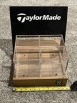 Rare Taylormade Wood Countertop Display Showcase Black Brown. Clubhouse. Fixed Price $150.00.