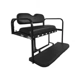 Gtw MACH3 Rear Flip Seat For Ezgo Txt Golf Carts (1994.5 & Up) - Black Cushions. Fixed Price $435.95.
