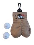Golf Storage Bag Funny Gag Gift 2 Tees Gloves Holder Cart Accessory. Fixed Price $32.11.
