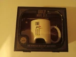 Golf Mug Set The Original Fun Workshop Time For Tee. Fixed Price $23.00.