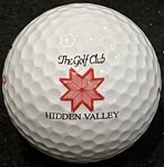 The Golf Club At Hidden Valley Mountain Resort Course Logo Ball. Fixed Price $7.99.