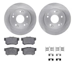 R1 WFWH1-59046 Eline Rear Brake Kit With Ceramic Pads For 2002-2006 Acura Rsx. Fixed Price $79.92.