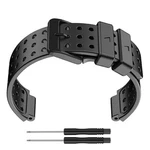 Silicone Watch Wristband Strap Bracelet Belt For Garmin Approach S20. Fixed Price $8.94.