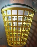 Wittek Golf Supply Driving Range Ball Basket Vtg Rare Made Usa Yellow Fa. Fixed Price $45.00.
