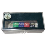 Vintage Pga Approved Golf Game With 19TH Hole Ball Marker Travel Dice Set Case. Fixed Price $11.99.