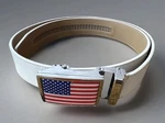 Nexbelt Usa Flag Heritage Aston White Golf Precisefit Technology Sz 34. Fixed Price $25.00.
