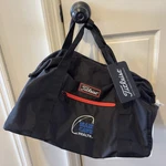 Titleist Players Boston Bag Travel Duffle - Black/red Man Cave Health Logo. Fixed Price $88.33.