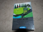 Carl Golf Score Bank Handheld GS-7500 Calculates Par Bogey Eagles Birdies New. Fixed Price $14.99.