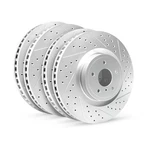 For Scion Iq 12-14 R1 Concepts Drilled & Slotted Front Rear Brake Rotor Set. Fixed Price $354.83.