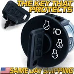 01588300 Ignition Switch W/2 Umbrella Keys For Ariens Gravely Zoom Xl Mini-zt. Fixed Price $16.99.