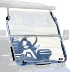 Reddot 1/4" Folding Golf Cart Clear Windshield Evolution Classic & Forester. Fixed Price $179.99.