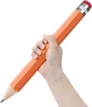 Bushibu Wooden Jumbo Pencils For Prop/gifts/decor Count (pack Of 1), Orange. Fixed Price $15.81.