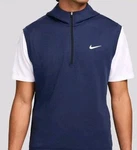 Nike Golf Tour Sleeveless Hoodie/vest Mens Medium Navy 1/2 Zip (sold Out). Fixed Price $79.99.