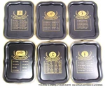 Lot 6 Trophy Metal Tray Heisman Memorial, Golf, Triple Crown, Neil, Jim Thorpe +. Fixed Price $39.99.