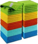 Microfiber Cleaning Cloth Set 50 Towel Rag Car Polishing Detailing No-scratch. Fixed Price $19.49.