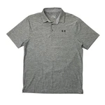 Under Armour Polo Shirt Mens Medium Gray Heatgear Elevated Heather Performance. Fixed Price $12.70.