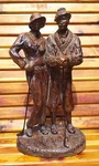 Very Rare Austin Productions Country Club Wooden Sculpture Alice Heath - Gc!. Fixed Price $69.99.