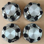4PCS Set Fit For 2000-13 Chevy 1500 Truck Van 16" 17" Lug Chrome Wheel Cent.... Fixed Price $86.45.