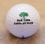 Oak Tree Country Club Maxfli 2 Golf Ball Logo Collectible Vintage Free Shipping. Fixed Price $10.80.