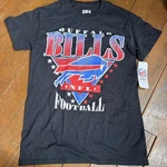 Nfl Team Apparel Buffalo Bills Short Sleeve Football Shirt Tee Small Nwt. Fixed Price $29.99.