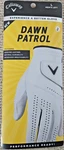 New - Callaway Dawn Patrol Men Golf Glove, White Size For Left Hand. Fixed Price $9.98.