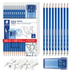 Staedtler Norica #2 Hb Pencils, 50 Pre-sharpened W/ Eraser Caps. Fixed Price $20.23.