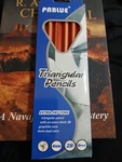 Pablue Fat Thick Strong Triangular Presharpened Hb Jumbo Wood Pencils.... Fixed Price $14.00.