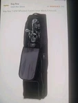 Bag Boy Wheeled Travel Cover Golf Club Carrier Black T-650 Nwt. Fixed Price $159.00.