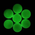 6 Pack Luminous Golf Balls Night Glow The Dark With Uv Flashlight. Fixed Price $18.00.