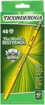 Ticonderoga Pencils, Wood-cased, Unsharpened, Graphite #2 Hb Soft, Yellow. Fixed Price $19.70.