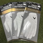 (3 Pack) New Callaway Tour Authentic Golf Gloves Men Left Hand Xxl. Fixed Price $59.99.