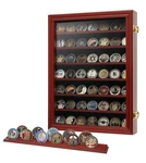 7 Rows Challenge Coin Holder Display Case With Hd Tempered Glass Holds 100 Co.... Fixed Price $90.25.