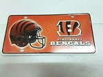 Cincinnati Bengals Nfl Metal License Plate. Fixed Price $14.99.