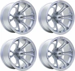 Gtw Spyder 14X7 Machined/silver Aluminum Golf Cart Wheel 3:4 Offset. Fixed Price $403.95.