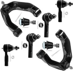 Scitoo 8PCS Front Upper Control Arm Ball Joint Outer Inner Tie Rod Link Kit. Fixed Price $72.74.