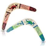 Artcreativity Wooden Boomerang Set Of 2 Classic Returning For Kids. Fixed Price $34.33.