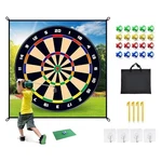 Fresh Fab Finds FFF-GPCT4764 Golf Chipping Dart Game Mat Set With 20 Sticky B.... Fixed Price $93.92.