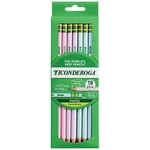 Ticonderoga Wooden Pencils, Pre-sharpened, 2 Hb 18 Count (pack Of 1), Pastel. Fixed Price $21.99.