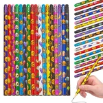Emoticon Pencils - 36 Pack Fun & Vibrant Writing Tools With Erasers. Fixed Price $9.99.