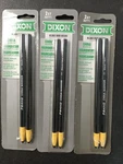Dixon Industrial Phano Peel-off China Markers Pencils, Black, 2-COUNT Pack 3. Fixed Price $14.99.