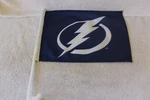 Tampa Bay Lightning Hockey Club Window Mount 11 X 14 2-SIDED Car Flag. Fixed Price $12.00.