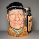 Royal Doulton 1970 Character Toby Jug 'the Golfer' D6623, Large 8" Exc Cond. Fixed Price $31.50.