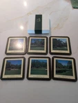 Vintage Pimpernel Masters Coasters - Augusta National Golf Club Set Of 6. Fixed Price $40.00.