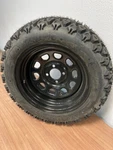 Golf Cart 23-10-14 Excel All Trail On D-window Gloss Black Steel Wheel Set Of. Fixed Price $459.99.