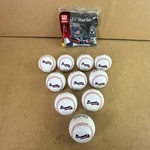 Lot Of 10 - Atlanta Braves Mlb Baseball Team Rawlings Logo Golf Balls & Tees. Fixed Price $59.99.